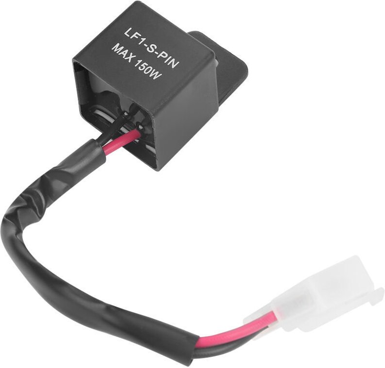 12V 150W 2-Pin LED-Blinkerrelais mit Kabel für Motorradblinker – Kompatibel mit FZ8 und SV 650 Motorrädern