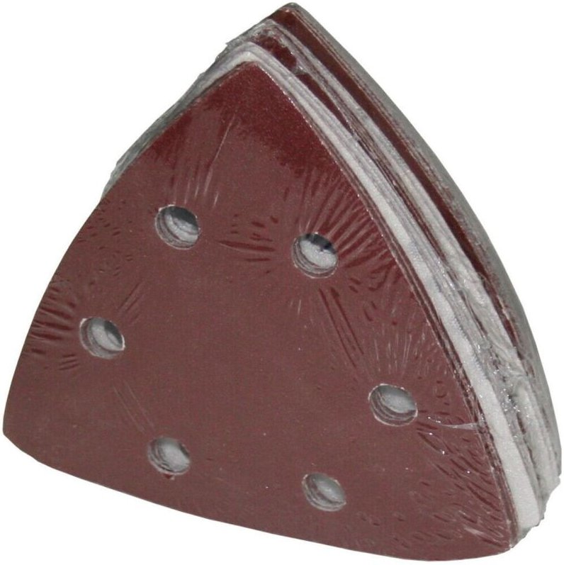 Thumbnail - 25 Blatt Korn 180 Delta Schleifscheiben Schleifpapier 93x93x93 mm