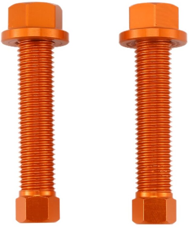 Achse Blockiert Ketten Einstell Schraube für SX SXF EXCF 125 150 250 350 450 530 690 990 1190 Adventure (Orange)