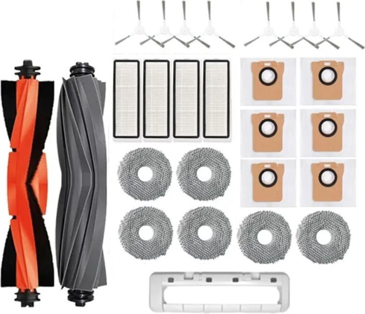 27 STÜCKE für Roboterstaubsauger Seitenbürsten Ersatzteile