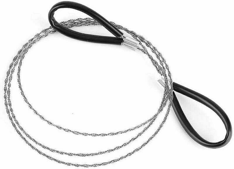 Drahtsäge, Stahldrahtsäge für den Außenbereich, Notfall-Taschensäge, Notfall-Überlebensset für den Außenbereich