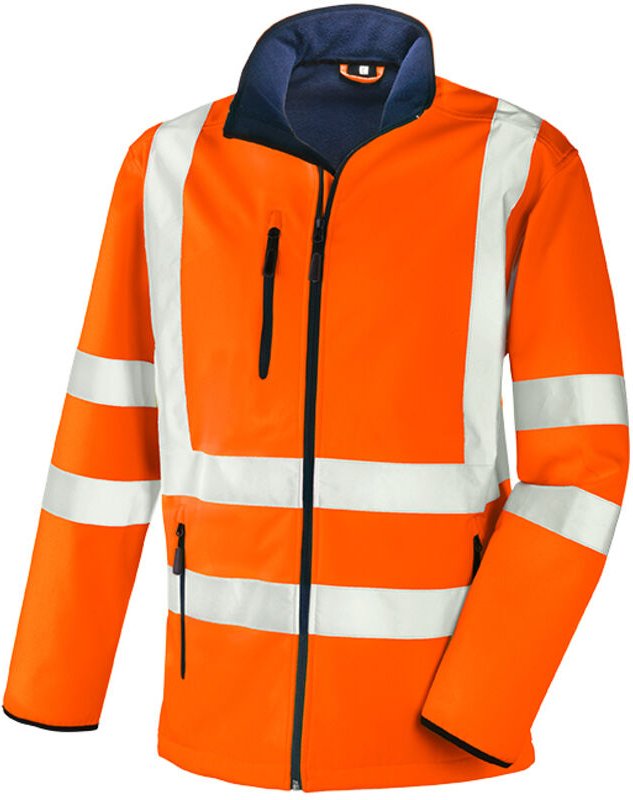 Warnschutz-Softshelljacke NIAGARA leuchtorange Größe 3XL