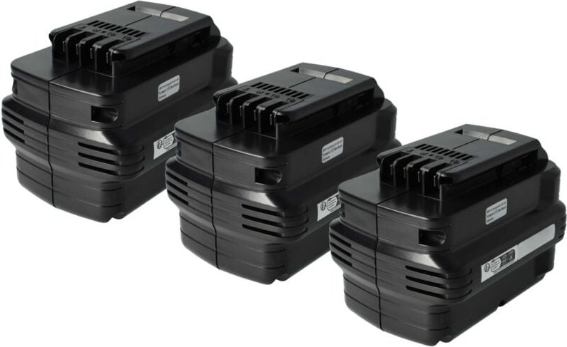 3x Akku kompatibel mit Dewalt DW004K, DW004K-2, DC224KB, DW004, DW005, DW004K2C, DW004K2H Werkzeug (3000 mAh, NiMH, 24 v...