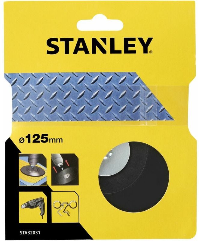 Gummi-Auflageplatte für Bohrer ø 125 mm. STANLEY STA32031-XJ