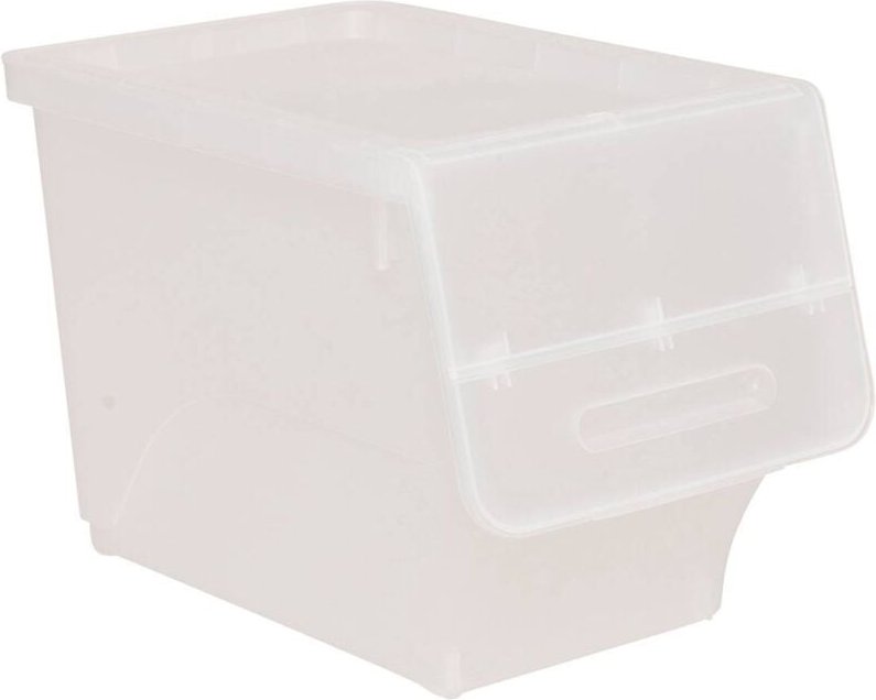 Transparente plastikbox mit frontöffnung 24l - 5five