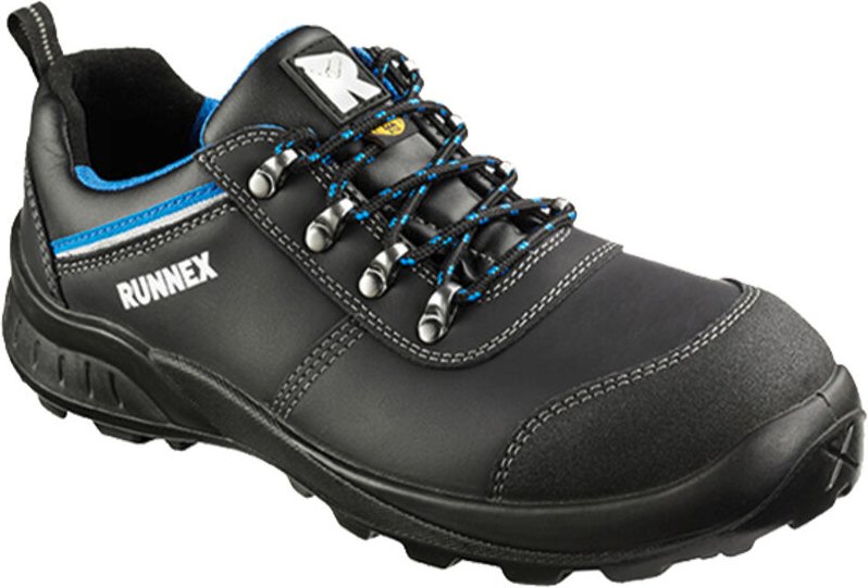 RUNNEX® S2 ESD-Sicherheitshalbschuhe TeamStar schwarz/blau 520741