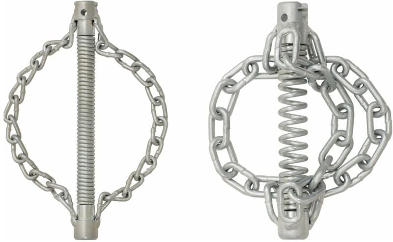 KS Tools Kettenschleuderkopf mit glatter Kette, 4 Ketten Ø45 mm,22 mm