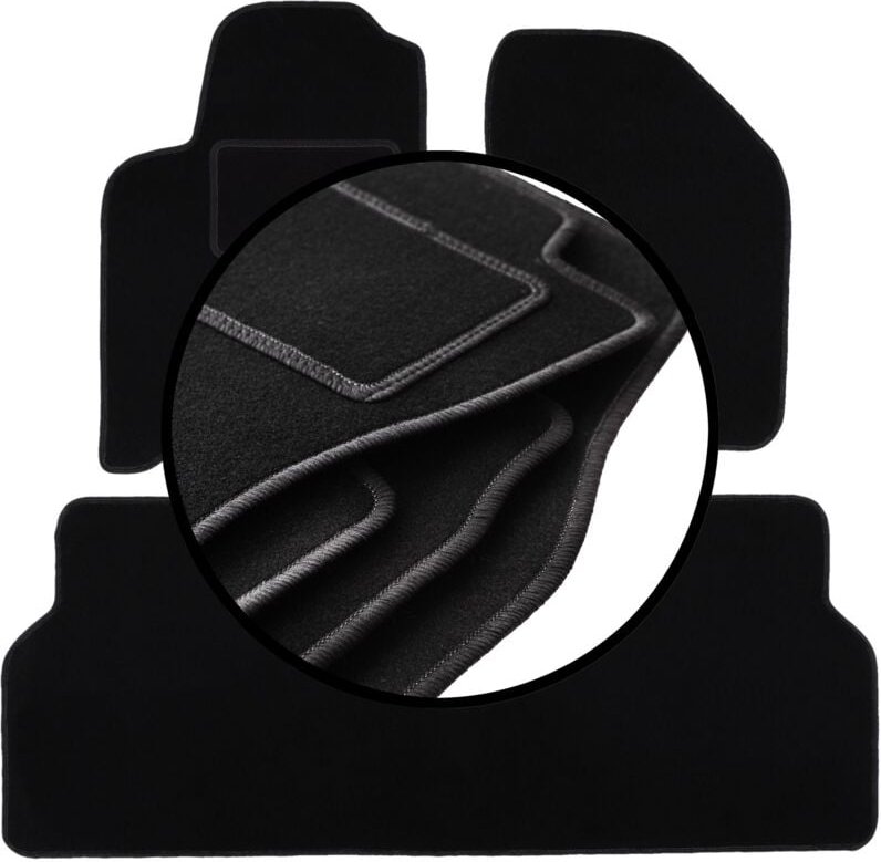 Kompletter Satz Veloursmatten für: Renault Scenic I Minivan (1996-2003)