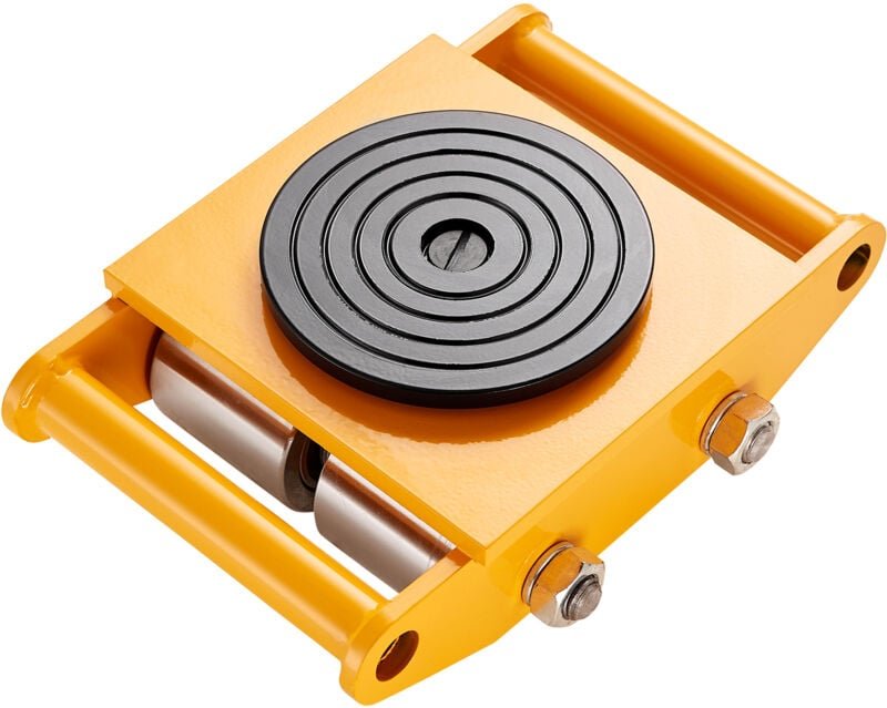 Mophorn - 4-teiliges Maschinen-Rollwagenset, 12 t Tragkraft, Transporter aus Karbonstahl mit 360°-Rädern, Transport von ...