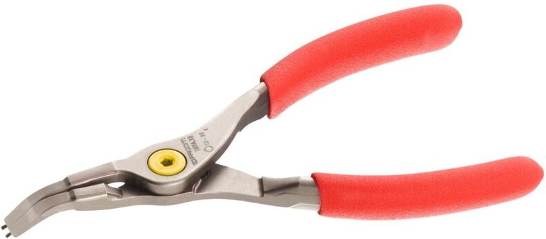 FACOM Zange für Sicherungsringe mit Außenspannung, 45° gebogen, Ø Spitze 1,3 mm, Ringweite 10 - 25 mm