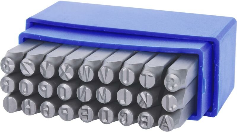 Ks Tools 1560468 Schlagbuchstabensatz