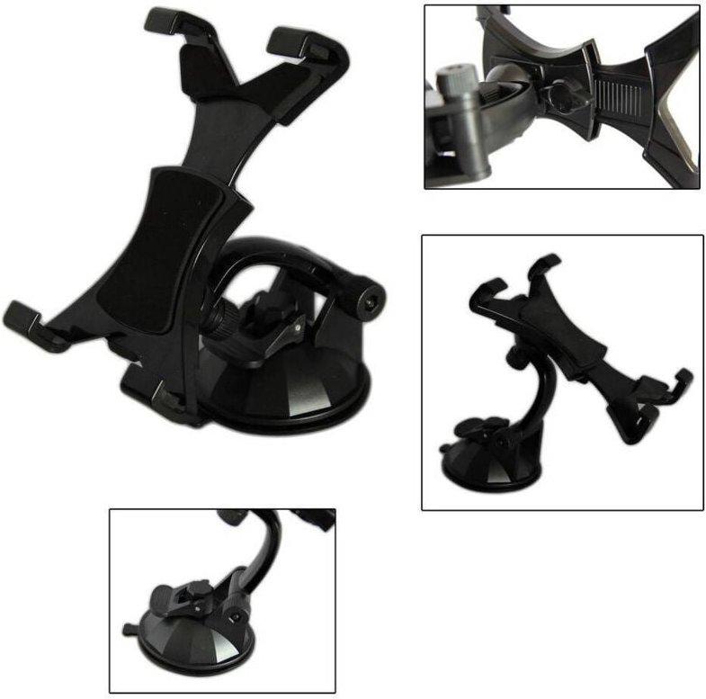 Trade Shop Traesio - Trade Shop - universal stand halterung unterstützung für ipad tablet 7' 8' 9' 10' auto zuhause 360°...