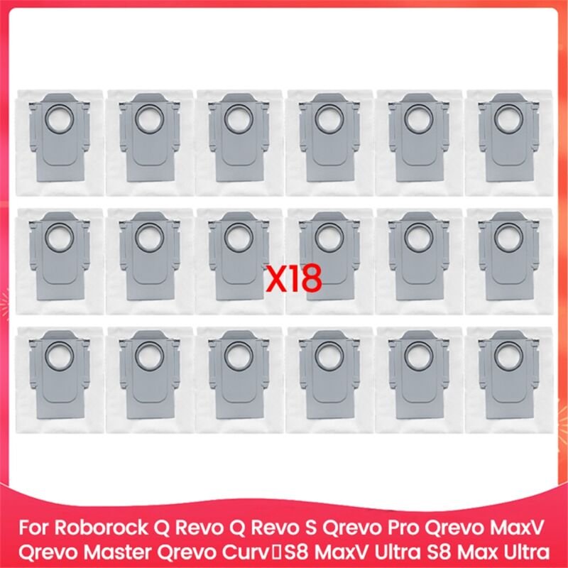 18 Staubbeutel für Q, QS, Qrevo Pro, Qrevo MaxV