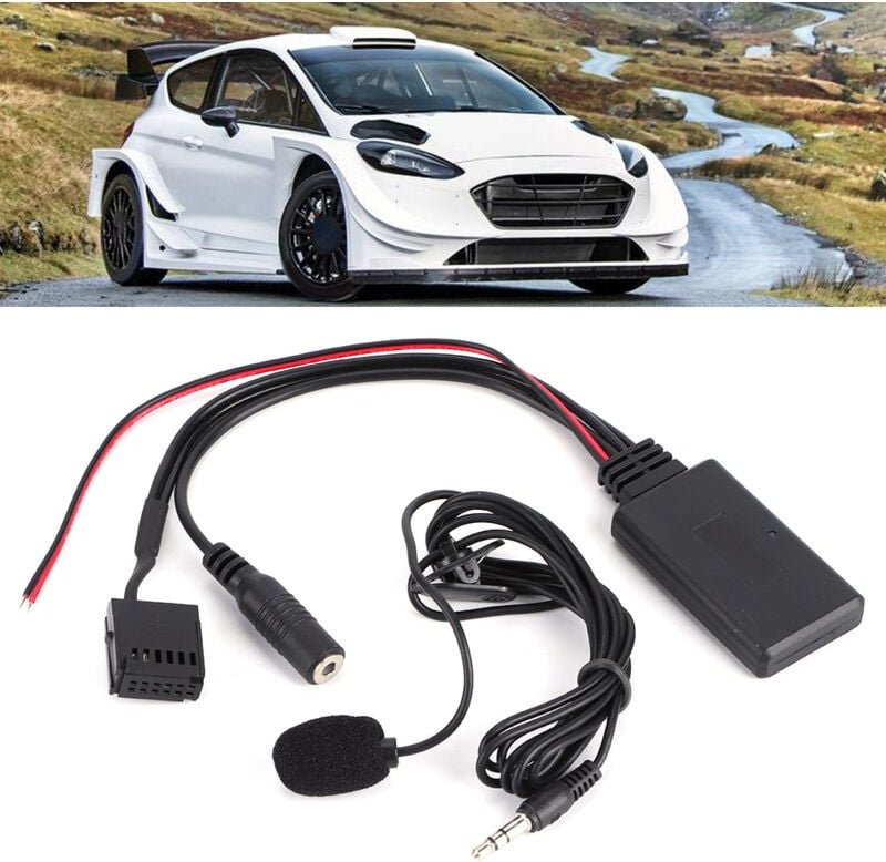 Bluetooth-AUX-IN-Kabeladapter mit Mikrofon für Ford Focus 6000CD