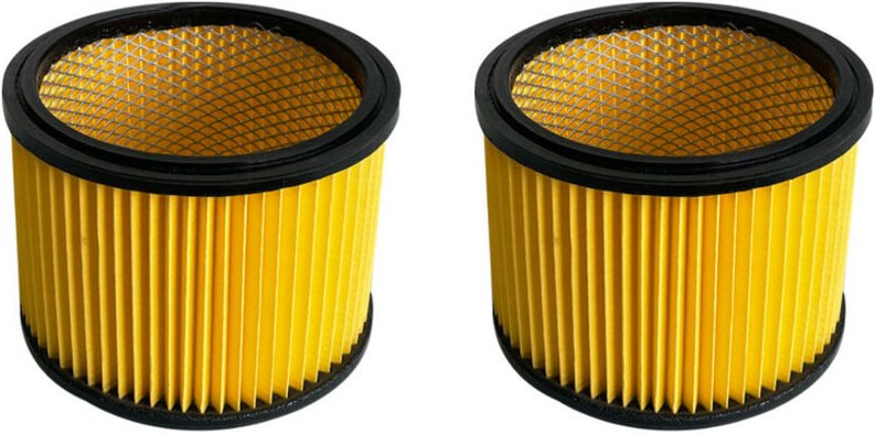 Trade-Shop Rundfilter / Faltenfilter / Lamellenfilter / Patronenfilter Ersatz für Einhell BT-VC 1250 BT-VC 1250/1 BT-VC ...