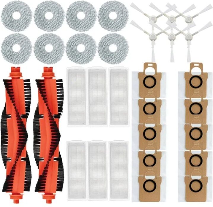 Für M30 Pro Roboter-Staubsauger, Hauptseitenbürste