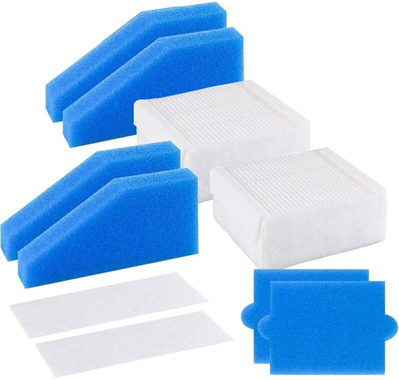 2 Stück Filter Set komplett 5-teilig geeignet für Thomas Staubsauger der Baureihe Aqua+,Alternative für Thomas Filterset...