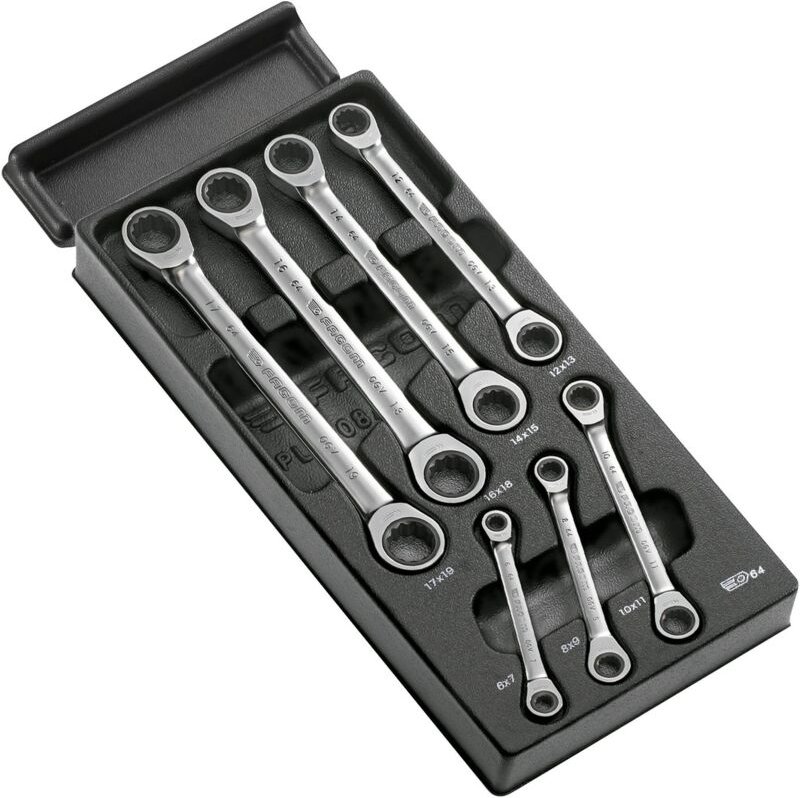 FACOM Modul - Ringratschenschlüssel, 7-tlg., Art.Nr. MOD.64J7