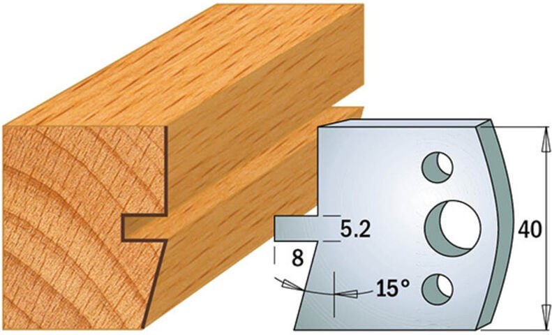 691.086 Paar Abweiser 40x4mm
