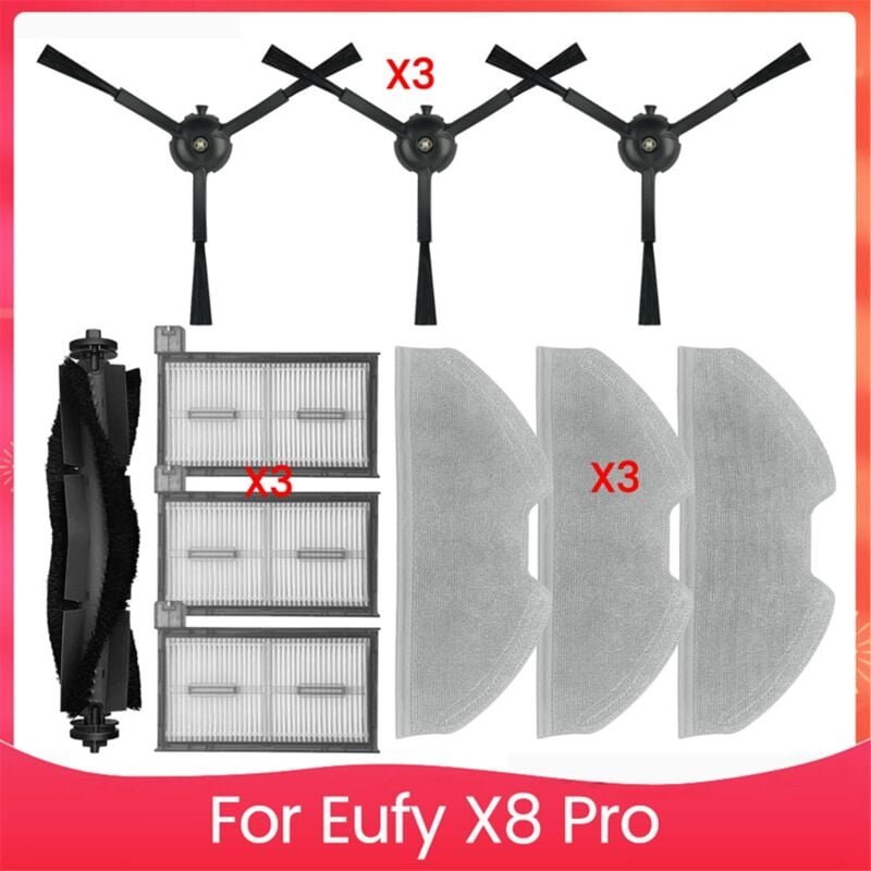 Für X8 Pro Roboter-Staubsauger, Ersatzteil, Zubehör