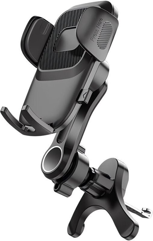 Auto-Handyhalterung, verstellbar und um 360 Grad drehbar, Lüftungsschlitzhalterung für alle Smartphones von 4 bis 7 Zoll