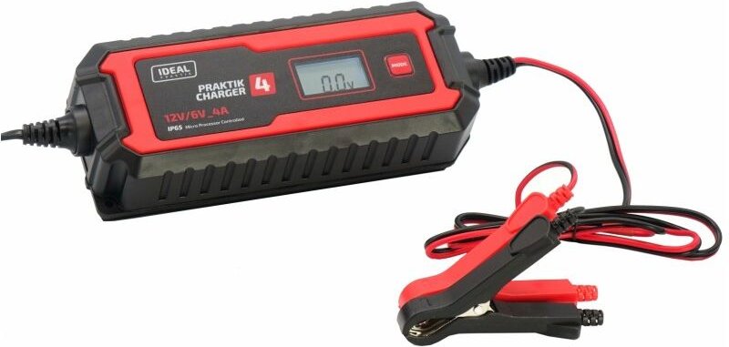 Smart Charger Praktik Charger 4 Lcd 6/12v - Bw Pcharge4v