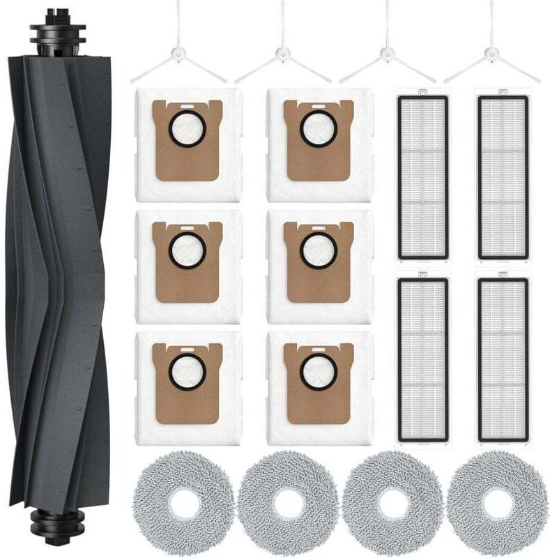 Set mit 19 Zubehörteilen für Xiaomi X20+/X10+ Saugroboter, Ersatzteile für Dreame L10s Ultra, L10 Ultra, L10 Prime, L10s...