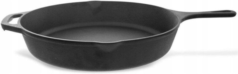 Cast iron pan 30 cm for all kitchens ovens and open fires