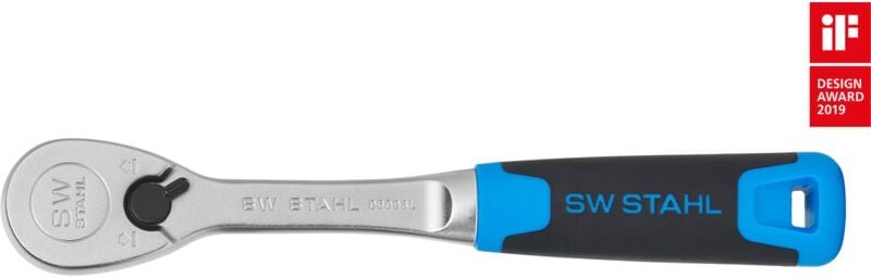 SW-Stahl 06093L Umschaltknarre 3/8 Zoll i High Torque 440 Nm i feinverzahnt mit 90 Zähnen