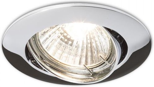 Einbauleuchte topic r neigbar chrom 230V GU10 50W