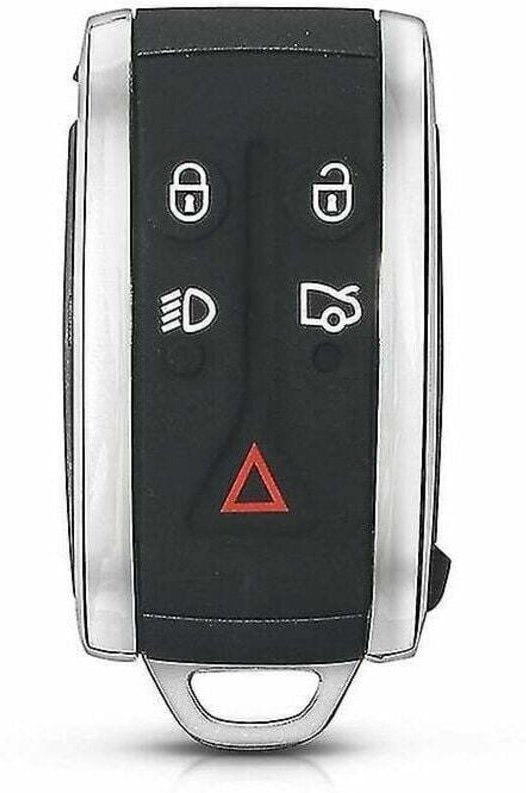 Ersatzgehäuse für Smart-Autoschlüssel mit 5 Tasten für Jaguar X, Xf, Xk.