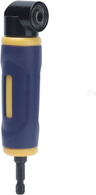 90-Grad-Winkelbohradapter, Verlängerungsschrauber mit starkem Magneten aus Chromlegierungsstahl, für Standard-1/4"-Sechs...