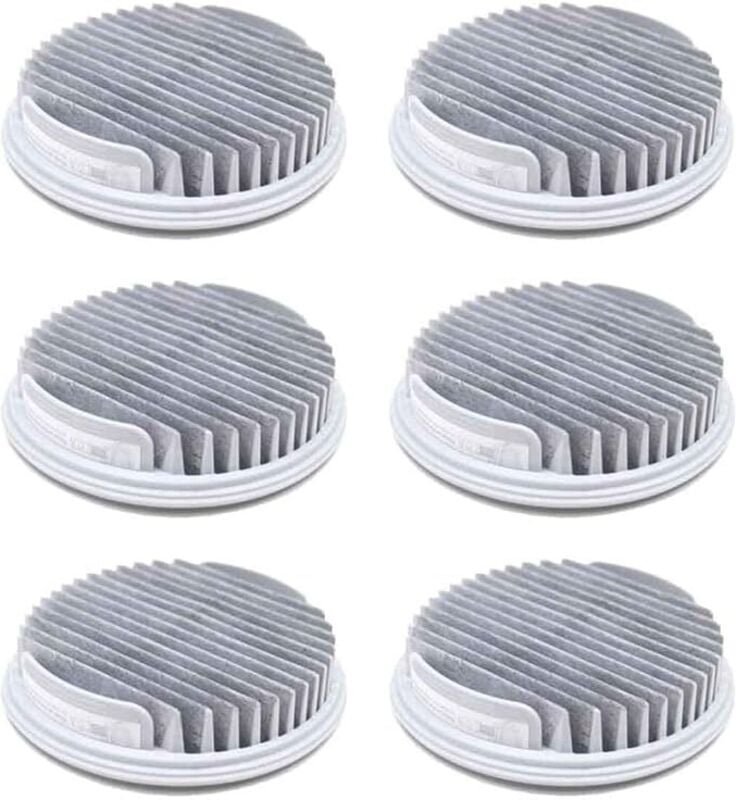 Filtre HEPA pour aspirateur sans fil portable Xiaomi Roidmi NEX 2 en 1 (NEX X20) - Lot de 6 filtres HEPA