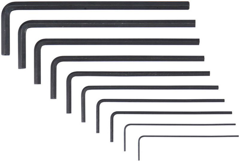 Donau Elektronik - Innen-Sechskant Winkelschraubendreher-Set 0.028 Zoll, 0.035 Zoll, 0.05 Zoll, 1/16