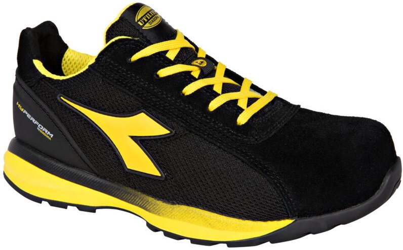 Diadora Glove Hyper Low S1PS FO HRO SR ESD Sicherheitsschuhe - 47 EU - Noir