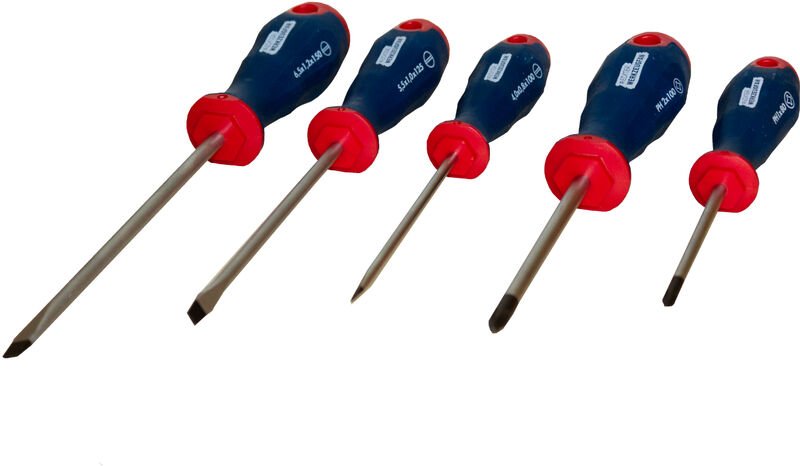 Echter Werkzeugfan Schraubendreher-Satz sl/ph 5 tlg. Perfect Comfort