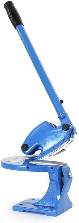 Handhebelschere mit gebogener Klinge 100mm Blechschere gerade und runde Schnitte Tafelschere - Xpotool