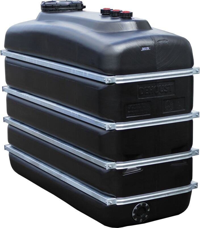 Graf - Raumspartank 4000 Liter schwarz aus lebensmittelechten pe