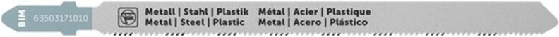 63503171010 Stichsägeblatt für Rohre und Profile bim 180T1.2 msp sc 5 St. - Fein