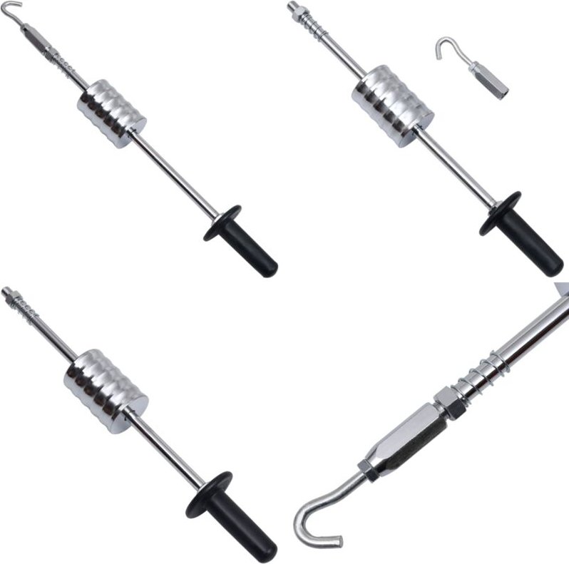 Gleithammer mit Haken 65 cm Kohlenstoffstahl - Dellenlifter - Karosserie reparieren