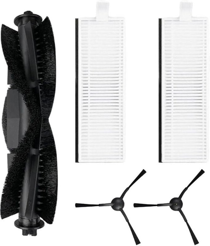 Set mit 5 Hauptseitenbürsten für den Laresar Evol 3 Saugroboter, 1 Hauptwalzenbürste, 2 HEPA-Filter, 2