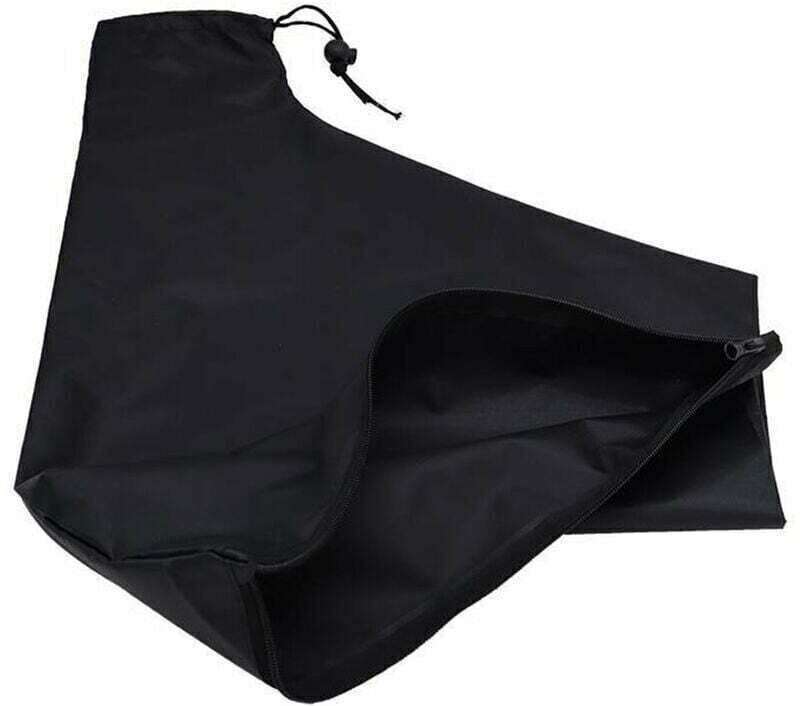 Laubsäckchen mit Reißverschluss. Ersatzsack für Laubbläser, 43 x 61 cm – 420 g/m² Oxford-Gewebe.