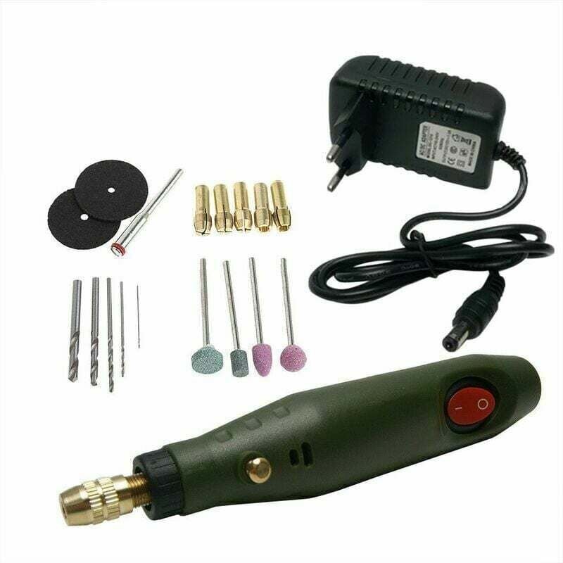 Mini-Bohrerschleifer-Set, Bohren, Schnitzen, Polieren, Gravieren, Gravieren, Fräsen - XVX