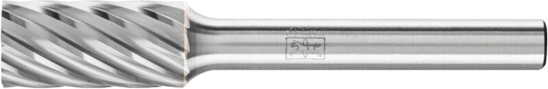 PFERD Hartmetall Hochleistungsfrässtift INOX Zylinder ZYA Ø 10x20mm Schaft-Ø 6 mm für Edelstahl