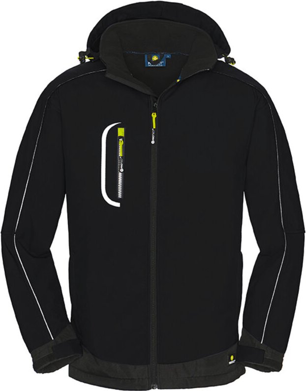 Softshelljacke MONTANA schwarz Größe M