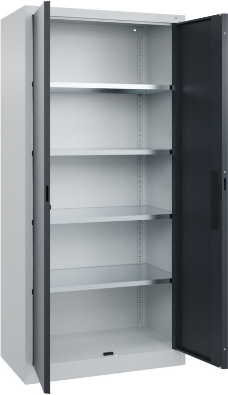 C+P 677572 Werkstatt-Flügeltürschrank HxBxT 1950 x 930 x