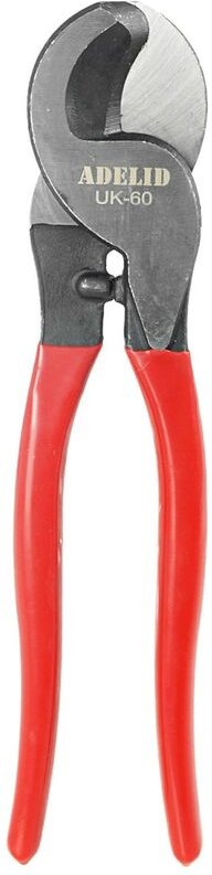 Adelid - Kabelschneider Profi Kabelschere Drahtschneider für Aluminium-/Kupferkabel 60mm² Rot