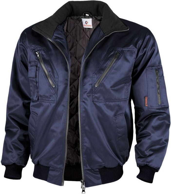Qualitex Pilotenjacke mit festem Arm & Steppfutter, Größe: XXL, Farbe: marine