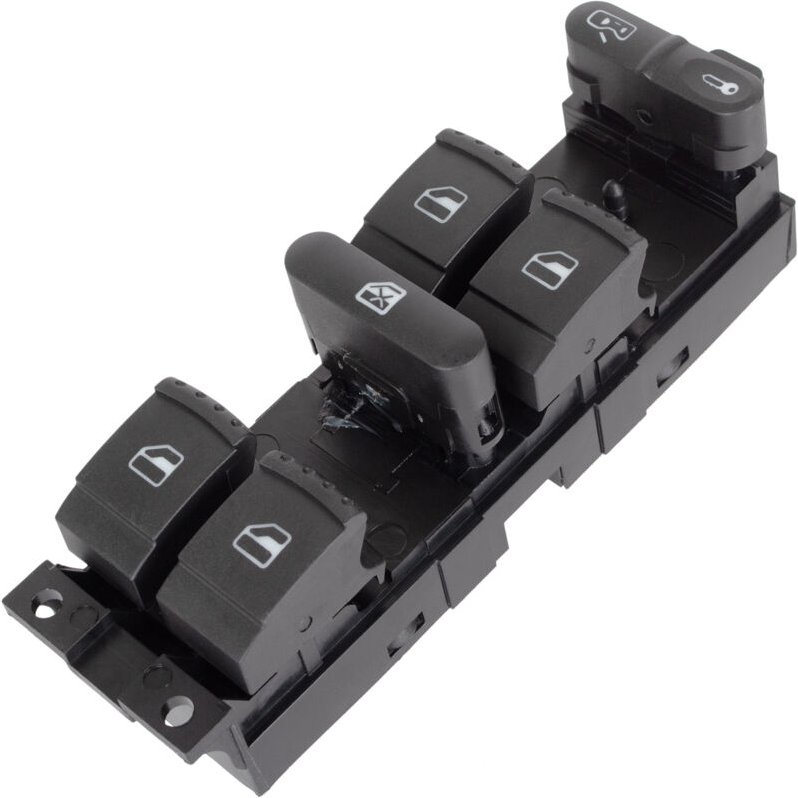 Skoda Fabia I 99-08 Fensterheber-Bedienfeld GRÜN