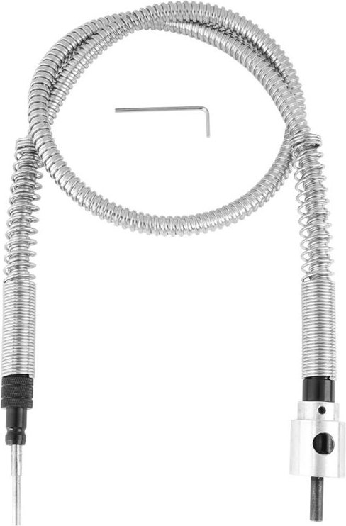 1 x 6 mm flexibler Metallstab für Holzbearbeitungswerkzeuge (Meißel, Schleifmaschinen usw.).